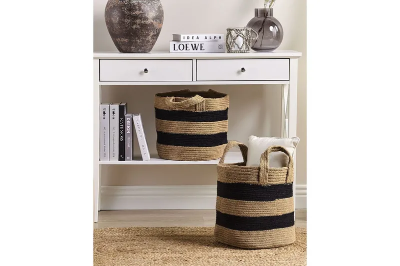 Korg Gerede set om 2 - Förvaring - Småförvaring - Förvaringskorgar - Flätad korg & rottingkorg