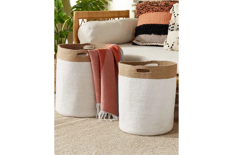 Korg Kardh set om 2 - Förvaring - Småförvaring - Förvaringskorgar - Flätad korg & rottingkorg