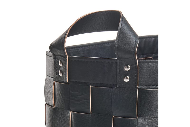 Korg Sippar set om 2 Svart - Svart - Förvaring - Småförvaring - Förvaringskorgar - Flätad korg & rottingkorg