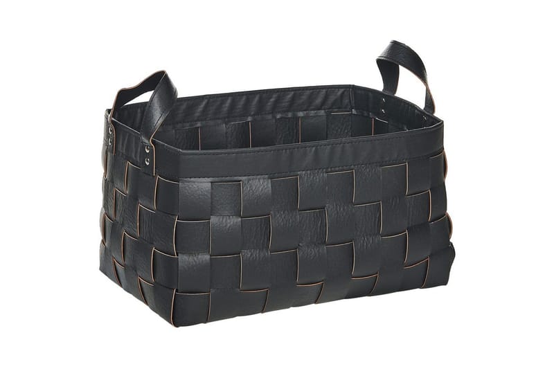 Korg Sippar set om 2 Svart - Svart - Förvaring - Småförvaring - F örvaringskorgar - Flätad korg & rottingkorg