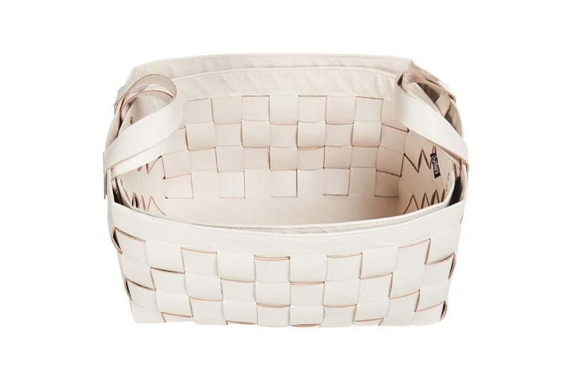 Korg Sippar set om 2 Vit - Vit - Förvaring - Småförvaring - Förvaringskorgar - Flätad korg & rottingkorg