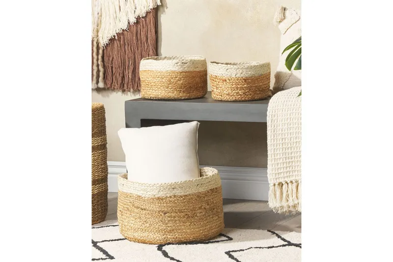 Korg Tajori set om 3 - Förvaring - Småförvaring - Förvaringskorgar - Flätad korg & rottingkorg