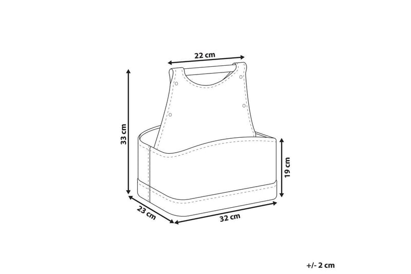 Korg Uruk Mörkbrun - Mörkbrun - Förvaring - Småförvaring - Förvaringskorgar - Flätad korg & rottingkorg