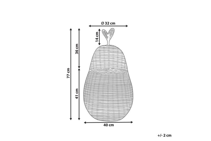 Korg Vagsoy - Förvaring - Småförvaring - Förvaringskorgar - Flätad korg & rottingkorg