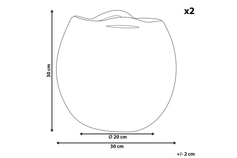 Korg Panjgur set om 2 Rosa - Rosa - Förvaring - Småförvaring - Förvaringskorgar - Flätad korg & rottingkorg