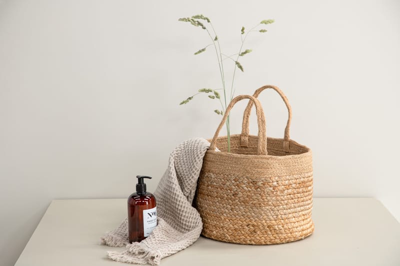 Mumbai Korg Rund - Natur - Förvaring - Småförvaring - Förvaringskorgar - Flätad korg & rottingkorg