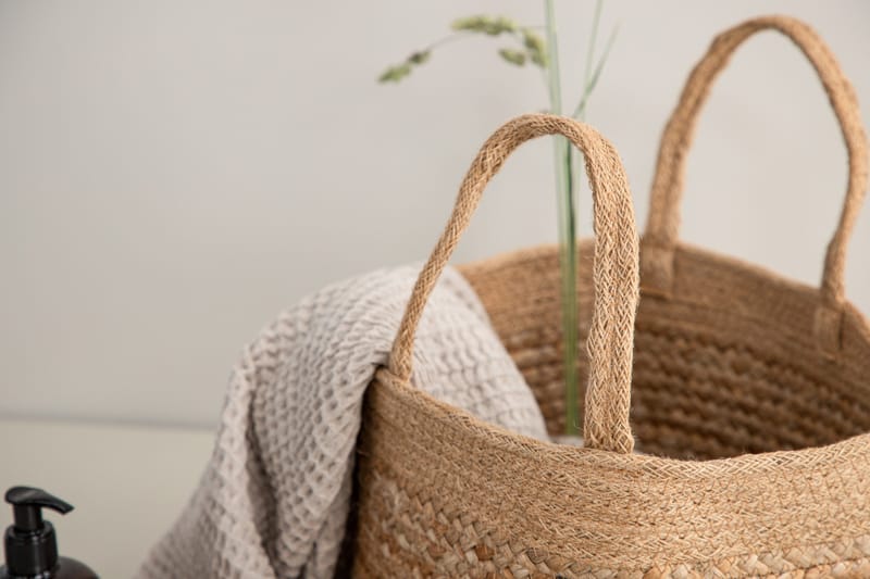 Mumbai Korg Rund - Natur - Förvaring - Småförvaring - Förvaringskorgar - Flätad korg & rottingkorg