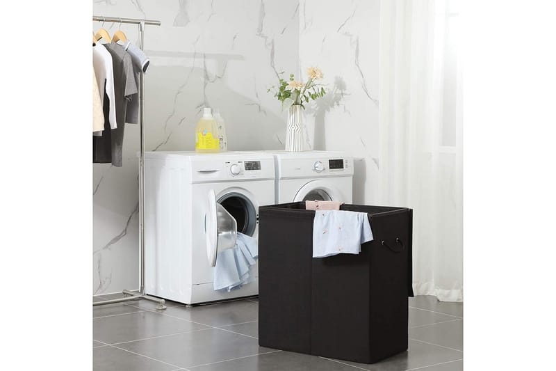 Pakrani Tvättkorg - Svart - Förvaringskorgar