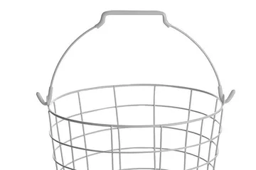 Ayapal Metallställ 37 cm 3 Korgar - Vit - Förvaring - Småförvaring - Förvaringskorgar - Trådkorg
