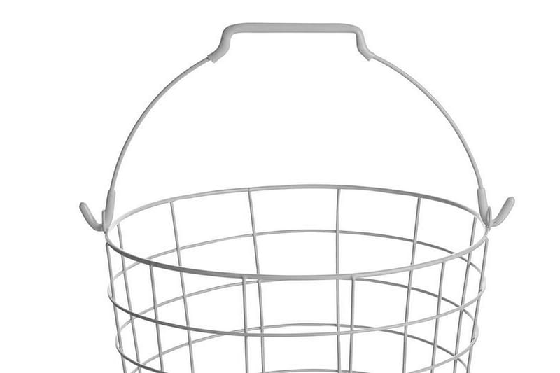 Ayapal Metallställ 37 cm 3 Korgar - Vit - Förvaring - Småförvaring - Förvaringskorgar - Trådkorg