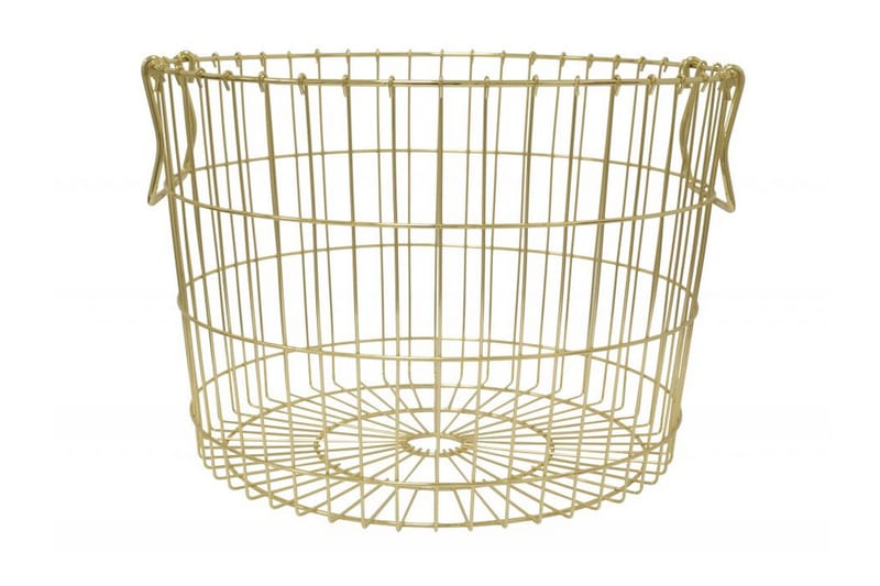 Trådkorg Basket - Gold/Metall - Trådkorg