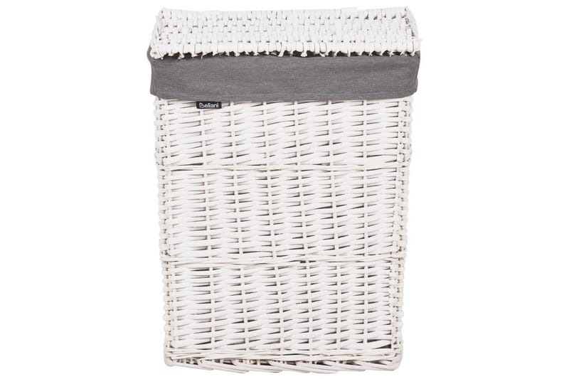 Tvättkorgar Ella Grå/vit - Grå/vit - Förvaring - Småförvaring - Förvaringskorgar - Flätad korg & rottingkorg