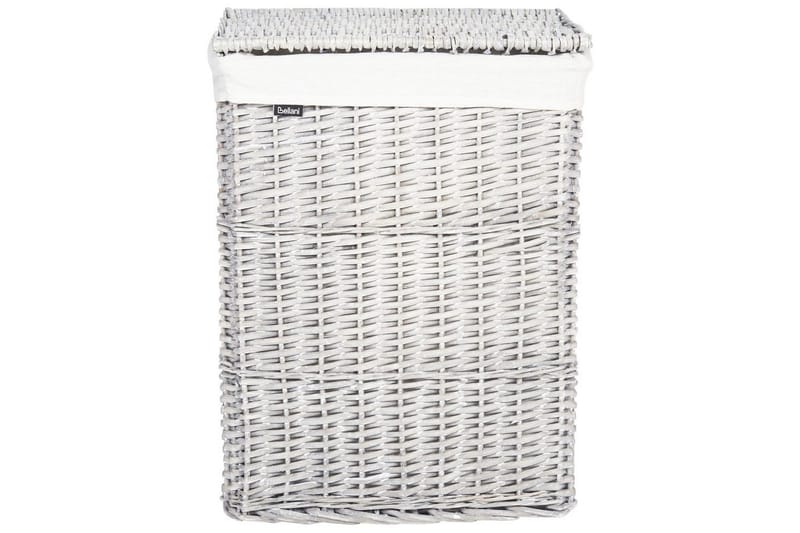 Tvättkorgar Ella Vit - Vit - Förvaring - Småförvaring - Förvaringskorgar - Flätad korg & rottingkorg