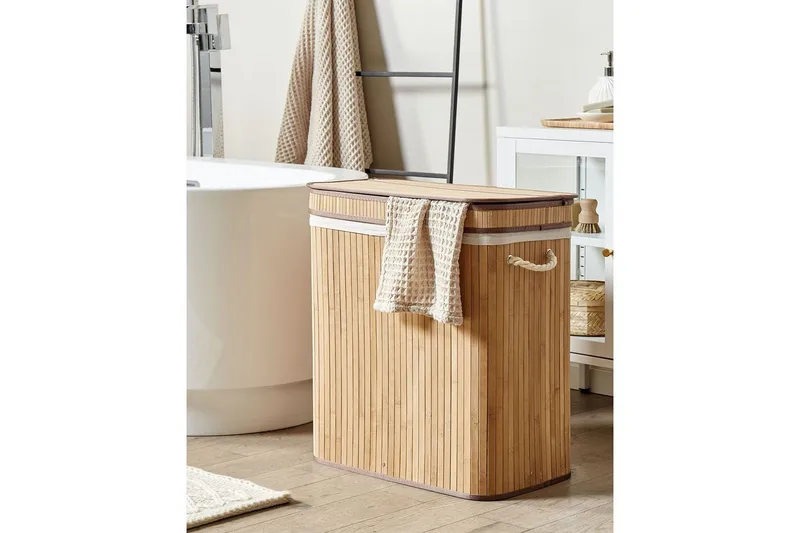 Tvättkorgar Kalthota Ljus trä - Ljus trä - Hus & renovering - Kök & bad - Badrum - Badrumstillbehör