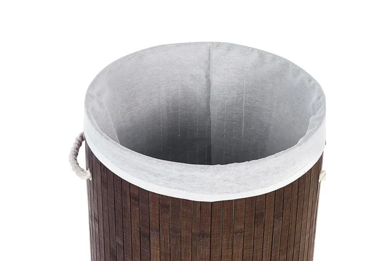 Tvättkorgar Sannar Brun/Vit - Brun/Vit - Hus & renovering - Kök & bad - Badrum - Badrumstillbehör