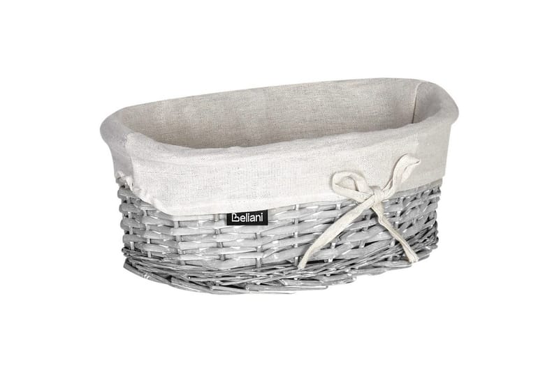 Tvättkorgar Vakari Vit/Grå - Vit/Grå - Förvaring - Småförvaring - Förvaringskorgar - Flätad korg & rottingkorg
