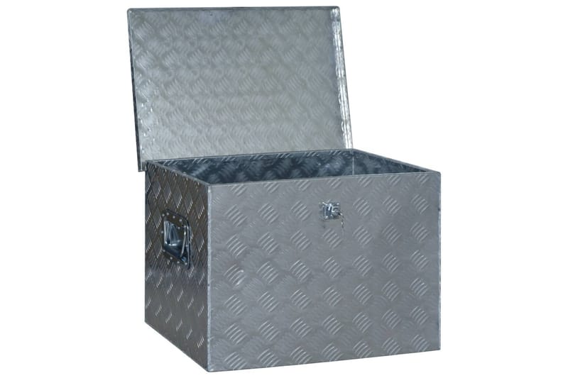 Aluminiumlåda 610x430x455 mm silver - Silver - Förvaring - Småförvaring - Förvaringslåda
