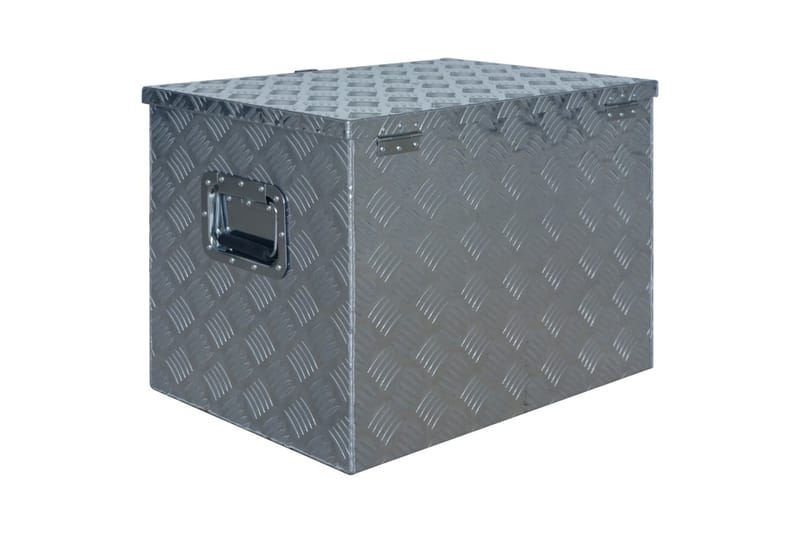 Aluminiumlåda 610x430x455 mm silver - Silver - Förvaring - Småförvaring - Förvaringslåda