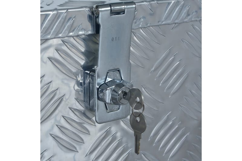 Aluminiumlåda 610x430x455 mm silver - Silver - Förvaring - Småförvaring - Förvaringslåda