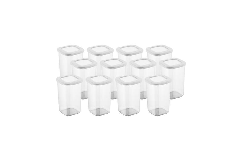 Förvaringslådeset (12 delar) Harrowen Vit - Vit - Förvaring - Småförvaring - Förvaringslåda - Plastback & plastlåda