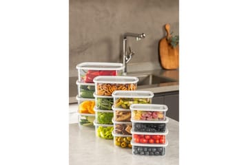 Förvaringslådeset (16 delar) Rasalas16 Grå - Grå - Förvaring - Småförvaring - Förvaringslåda - Plastback & plastlåda