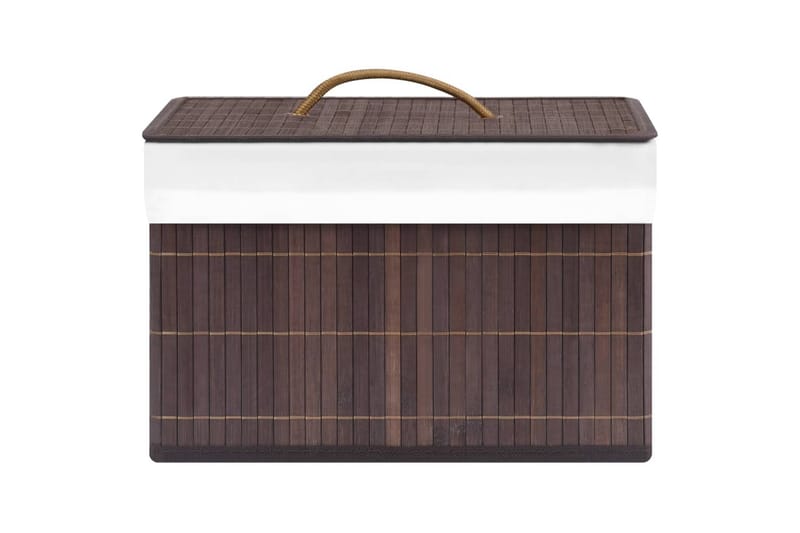 Förvaringslådor bambu 4 st brun - Brun - Förvaring - Småförvaring - Förvaringslåda