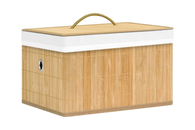 Förvaringslådor bambu 4 st - Natur - Förvaring - Småförvaring - Förvaringslåda