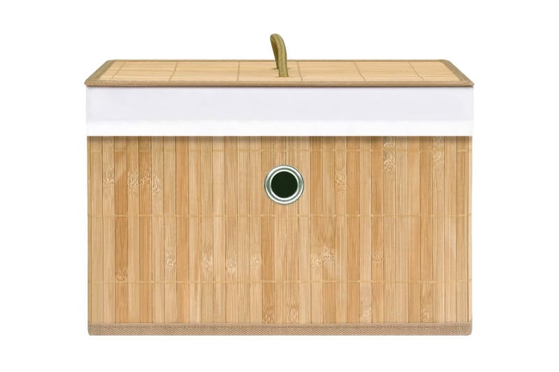 Förvaringslådor bambu 4 st - Natur - Förvaring - Småförvaring - Förvaringslåda