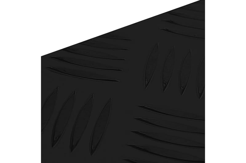 Förvaringslåda aluminium 80x30x35 cm svart - Svart - Förvaring - Småförvaring - Förvaringslåda - Lådor
