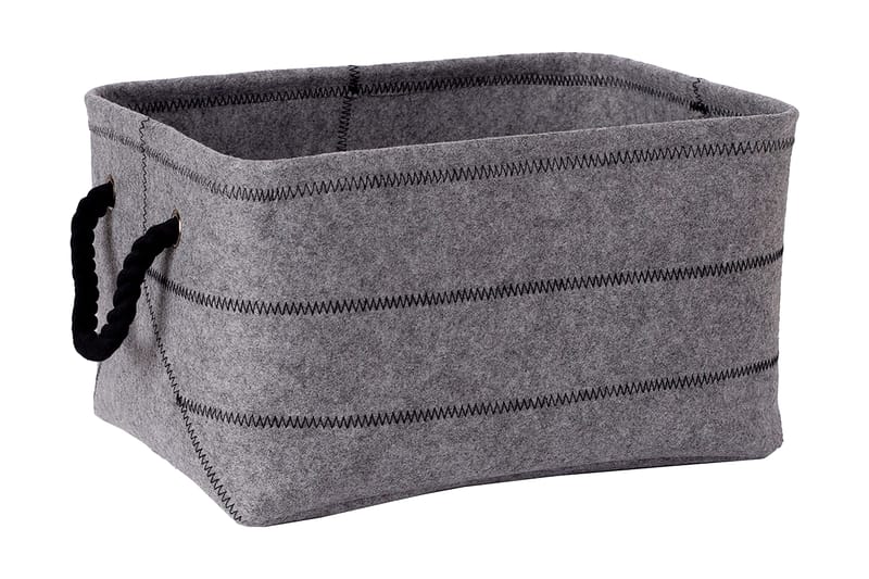 Max Felt-2 Filtlåda Ljusgrå, undefined