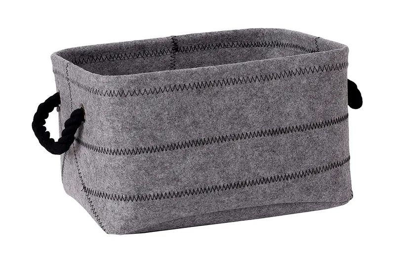 Max Felt-4 Filtlåda Ljusgrå, undefined