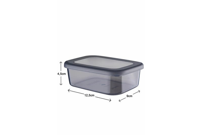 Ornel Förvaringslådor 9 cm - Antracit - Förvaring - Småförvaring - Förvaringslåda - Plastback & plastlåda