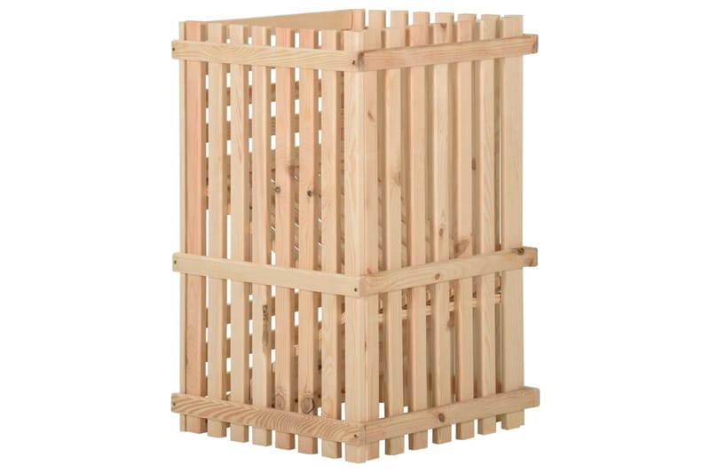 Potatislåda 50x50x80 cm massiv furu - Brun - Förvaring - Småförvaring - Förvaringslåda