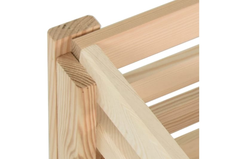 Potatislåda 60x40x50 cm massiv furu - Brun - Förvaring - Småförvaring - Förvaringslåda