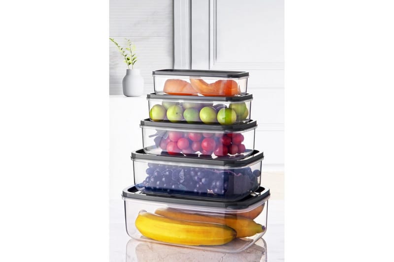 Quantis Förvaringslådor 22,5 cm - Multifärgad - Förvaring - Småförvaring - Förvaringslåda - Plastback & plastlåda