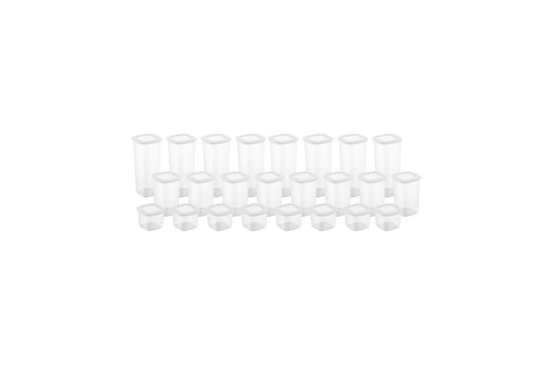 Syril Förvaringslådor 10 cm - Vit - Förvaring - Småförvaring - Förvaringslåda - Plastback & plastlåda
