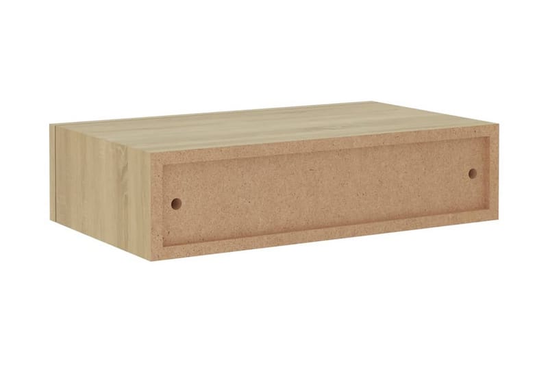 Väggmonterad låda ek 40x23,5x10 cm MDF - Brun - Förvaring - Småförvaring - Förvaringslåda
