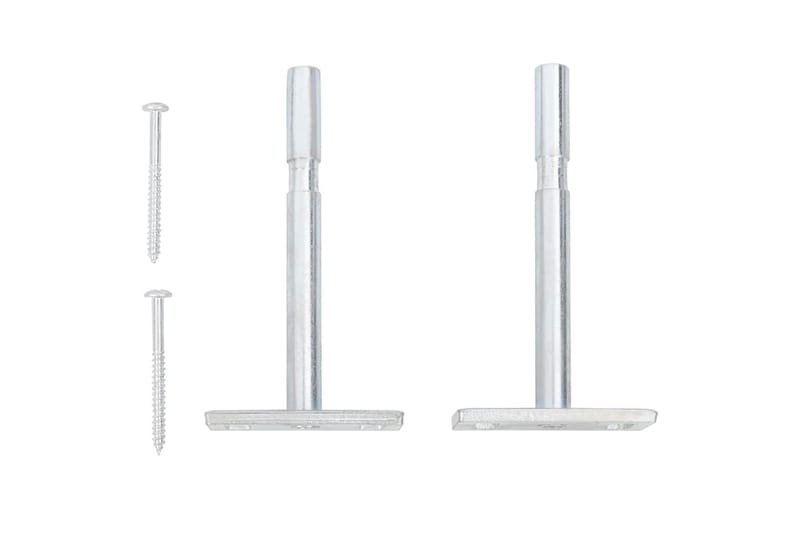 Väggmonterad låda vit 40x23,5x10 cm MDF - Vit - Förvaring - Småförvaring - Förvaringslåda