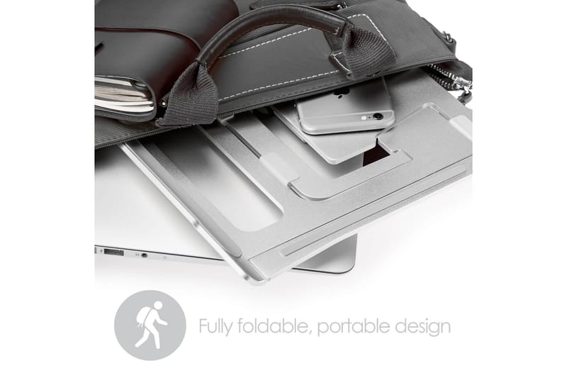 DESIRE2 Laptopställ Supreme Lite Portable 6 olika höjder Sil - DESIRE2 - Laptopställ