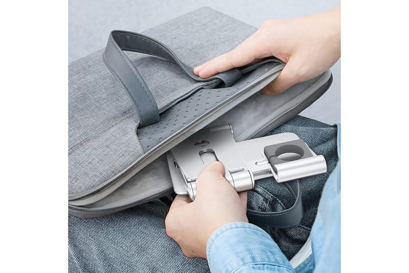 Laddningsställ Desire2 för Apple Watch Silver - Silver - Förvaring - Småförvaring - Förvaringsställ - Mobilställ