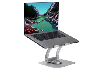 Laptopställ Desire2 Supreme Dual Pivot Plus Silver - Silver - Förvaring - Småförvaring - Förvaringsställ - Laptopställ