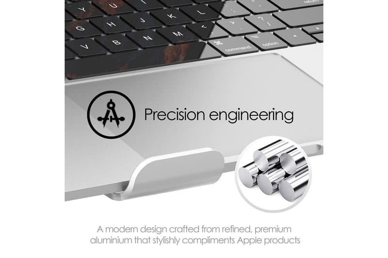 Laptopställ Desire2 Supreme Pro Aluminium Silver - Silver - Förvaring - Småförvaring - Förvaringsställ - Laptopställ