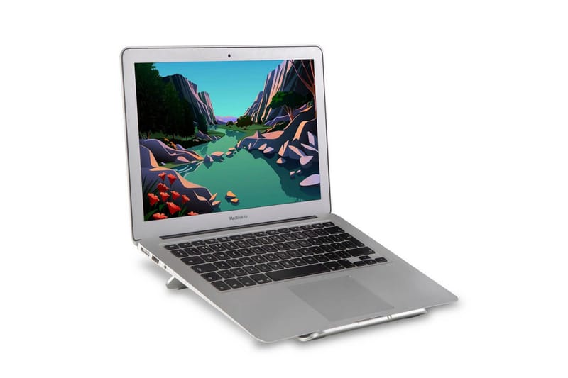 Laptopställ Desire2 Portabelt Silver, Silver