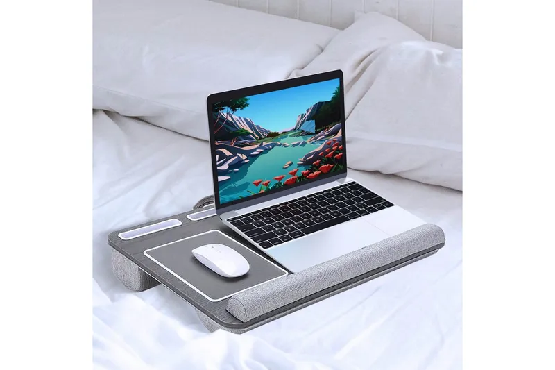 Laptopställ för Knät Desire2 Grå - Grå - Förvaring - Småförvaring - Förvaringsställ - Laptopställ