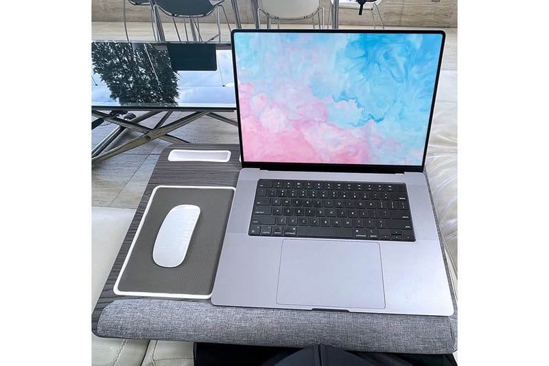 Laptopställ för Knät Desire2 Grå Vänsterhänt - Vänsterhänt - Förvaring - Småförvaring - Förvaringsställ - Laptopställ