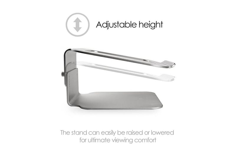 Laptopställ Desire2 Riser Elevator Justerbar Universal Silver - Silver - Förvaring - Småförvaring - Förvaringsställ - Laptopställ