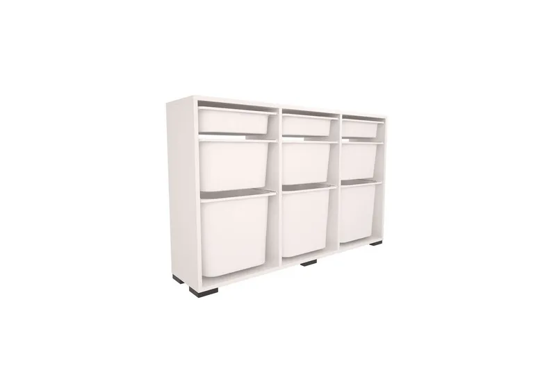 Flerfunktionsskåp Belna Vit - Vit - Förvaring - Småförvaring - Förvaringslåda