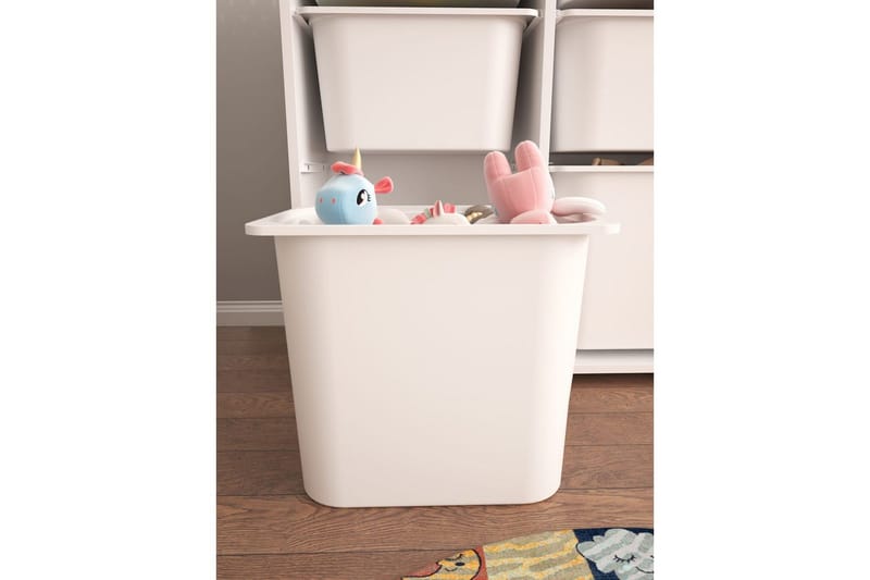 Flerfunktionsskåp Carla Vit - Vit - Förvaring - Småförvaring - Förvaringslåda