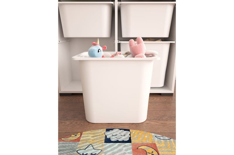 Flerfunktionsskåp Carla Vit - Vit - Förvaring - Småförvaring - Förvaringslåda