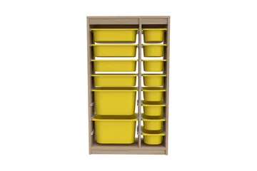 Flerfunktionsskåp Montana (69 x 112.2 x 29.6 cm) Sonomo / Gul